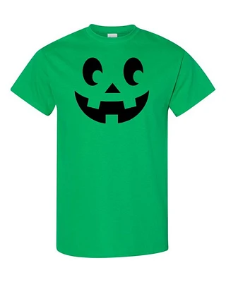 T-shirt CITROUILLE HALLOWEEN adulte LOGO NOIR - col rond