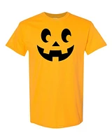 T-shirt CITROUILLE HALLOWEEN adulte LOGO NOIR - col rond