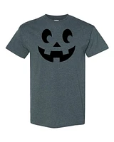 T-shirt CITROUILLE HALLOWEEN adulte LOGO NOIR - col rond