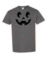 PUMPKIN HALLOWEEN T-shirt Adult BLACK LOGO - Round-neck