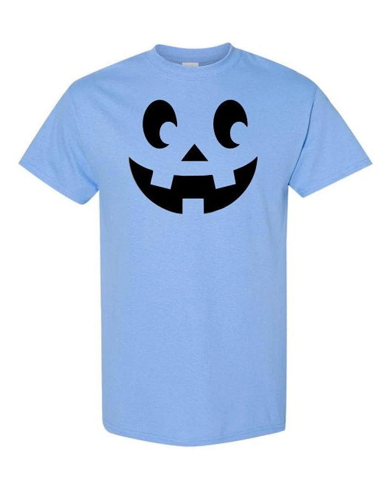 PUMPKIN HALLOWEEN T-shirt Adult BLACK LOGO - Round-neck