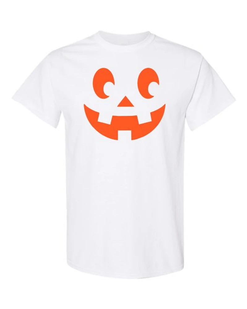 T-shirt CITROUILLE HALLOWEEN adulte - col rond