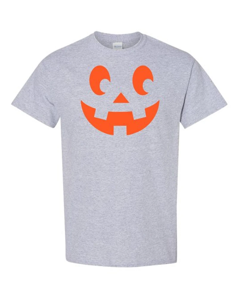 T-shirt CITROUILLE HALLOWEEN adulte - col rond