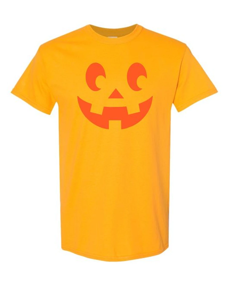 T-shirt CITROUILLE HALLOWEEN adulte - col rond