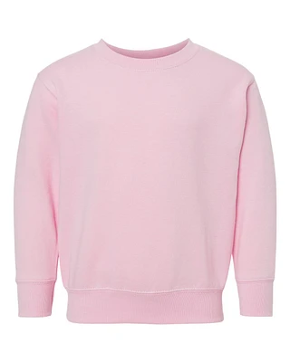 Rabbit Skins Toddler Fleece Crewneck Sweatshirt | T-Shirt Time