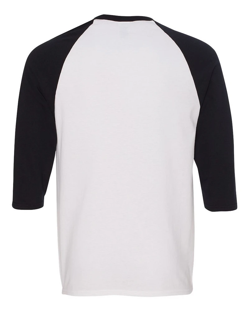 Gildan Heavy Cotton™ Raglan Three-Quarter Sleeve T-Shirt | Time
