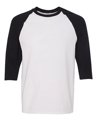 Gildan Heavy Cotton™ Raglan Three-Quarter Sleeve T-Shirt | Time