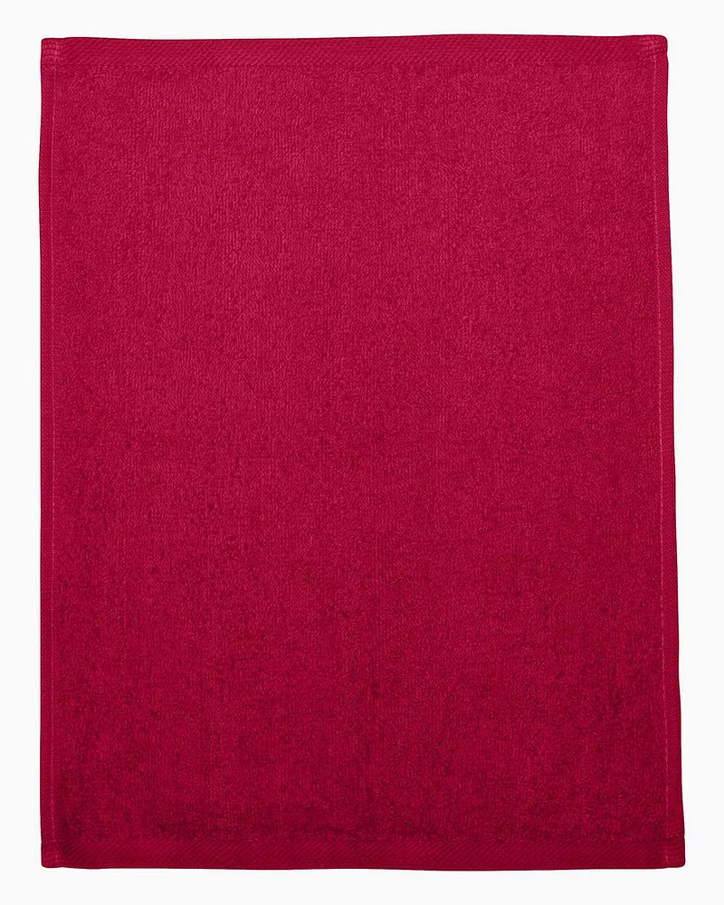 Q-Tees Hemmed Fingertip Towel | T-Shirt Time