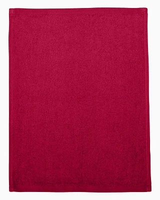 Q-Tees Hemmed Fingertip Towel | T-Shirt Time