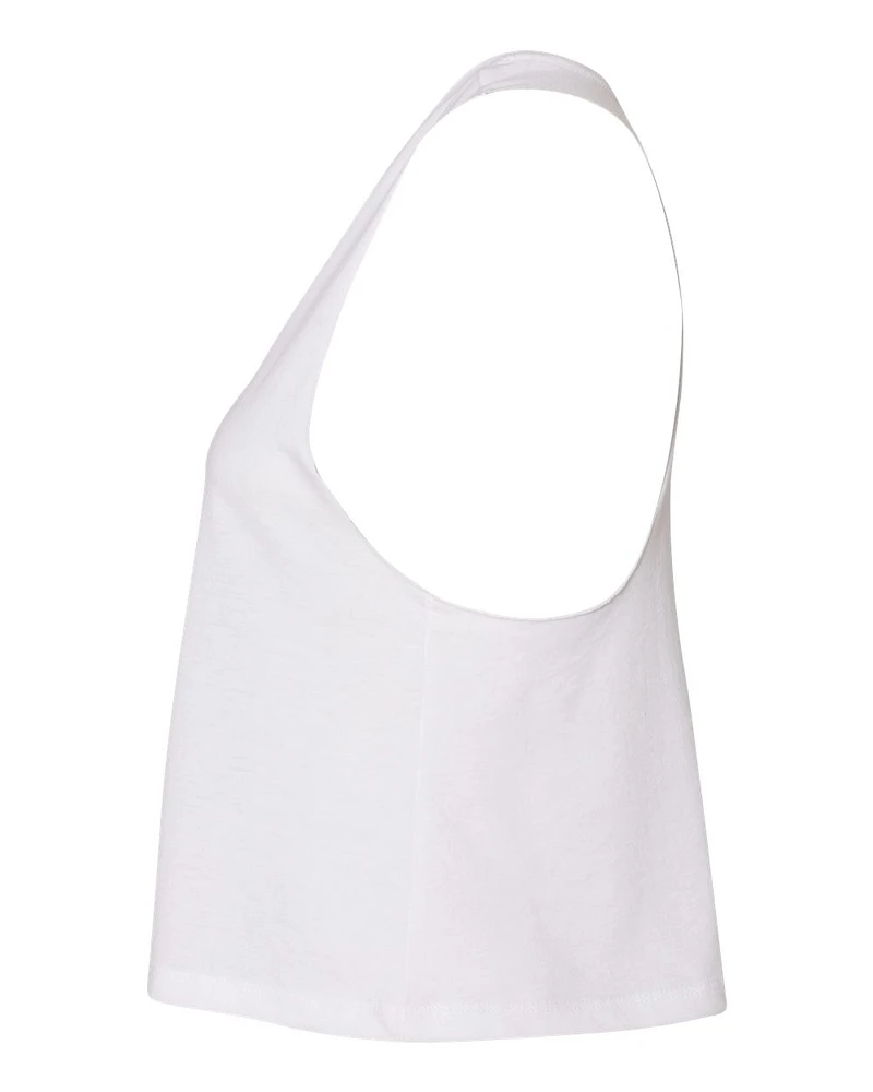 BELLA + CANVAS Women's Racerback Crop Tank | T-Shirt Time