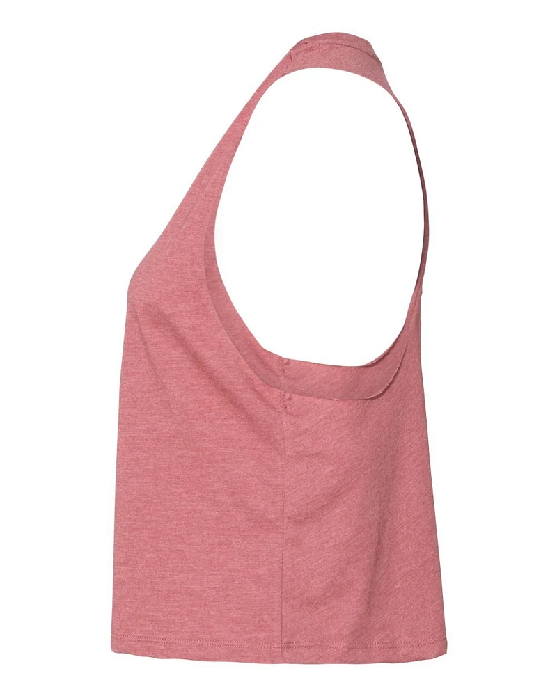 BELLA + CANVAS Women's Racerback Crop Tank | T-Shirt Time