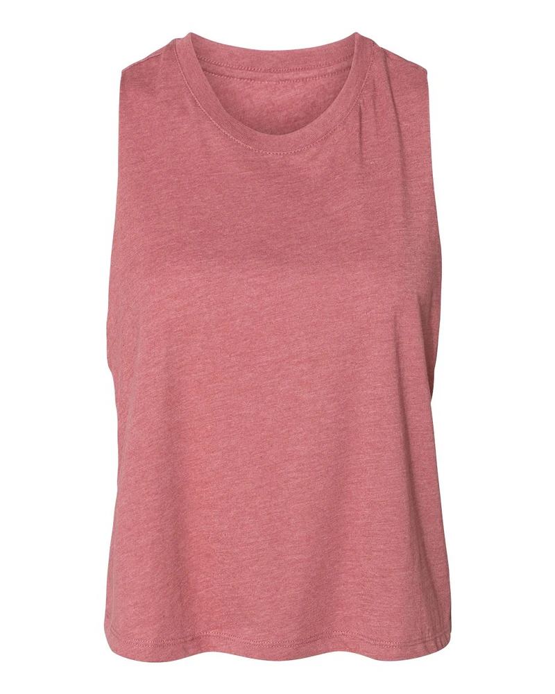 BELLA + CANVAS Women's Racerback Crop Tank | T-Shirt Time