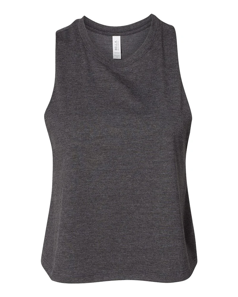 BELLA + CANVAS Women's Racerback Crop Tank | T-Shirt Time