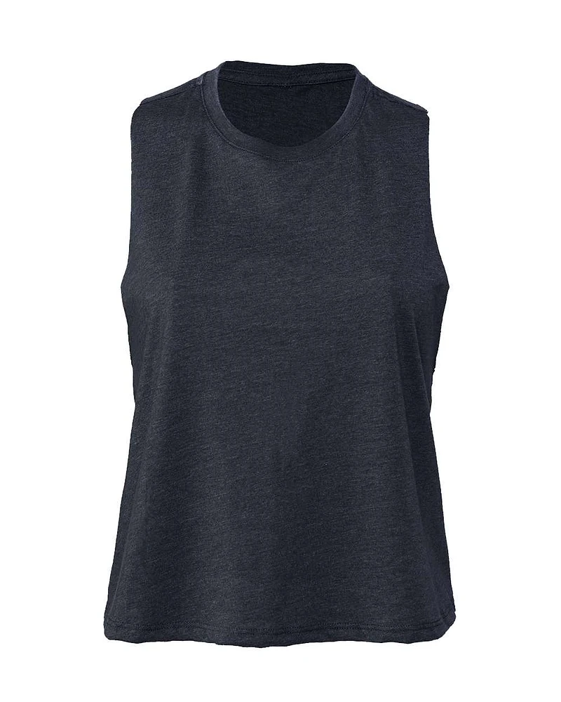 BELLA + CANVAS Women's Racerback Crop Tank | T-Shirt Time