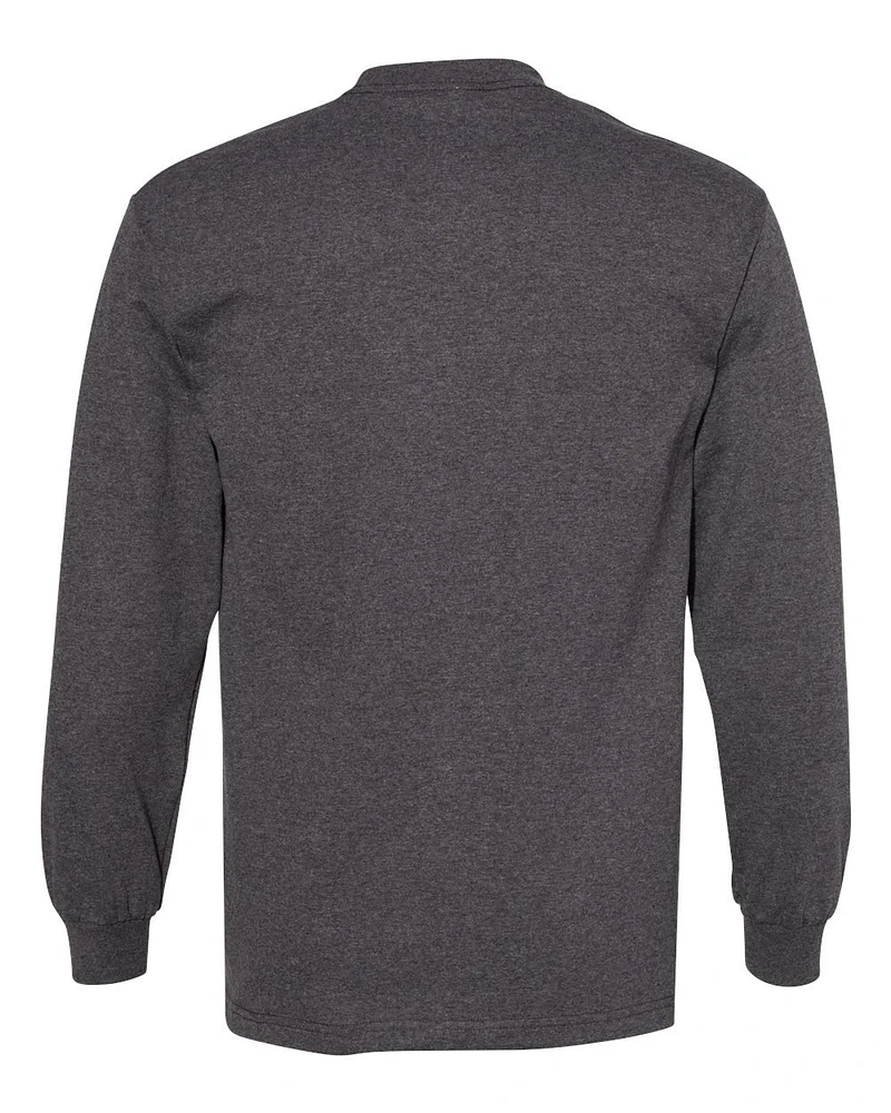 American Apparel Heavyweight Cotton Long Sleeve Tee | T-Shirt Time