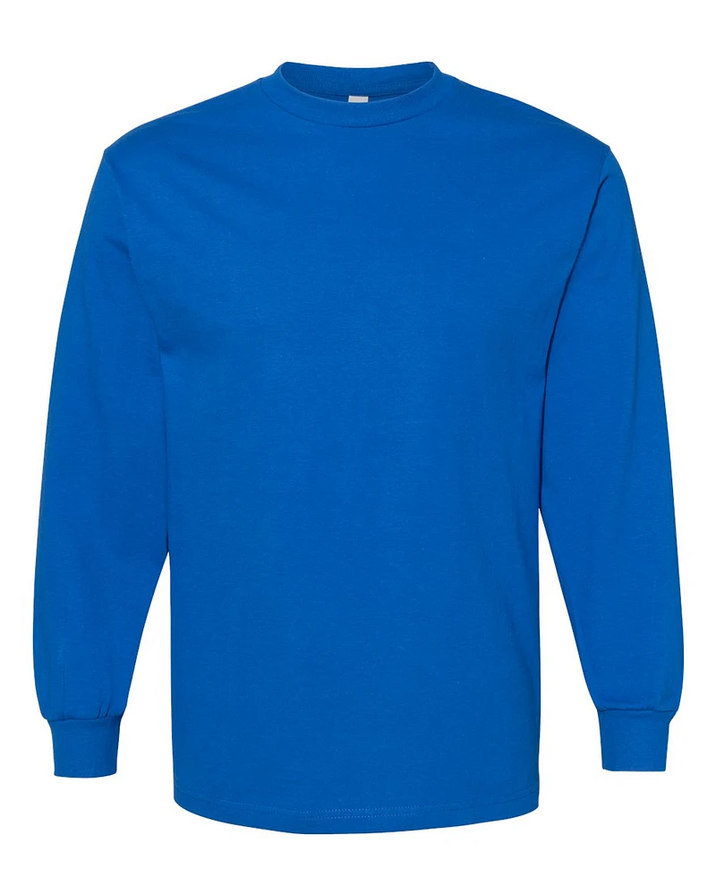 American Apparel Heavyweight Cotton Long Sleeve Tee | T-Shirt Time
