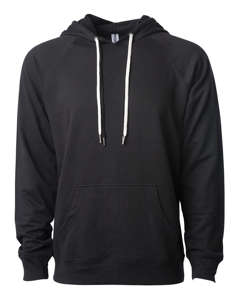 Independent Trading Co. Icon Lightweight Loopback Terry Hooded Sweatshirt | T-Shirt Time