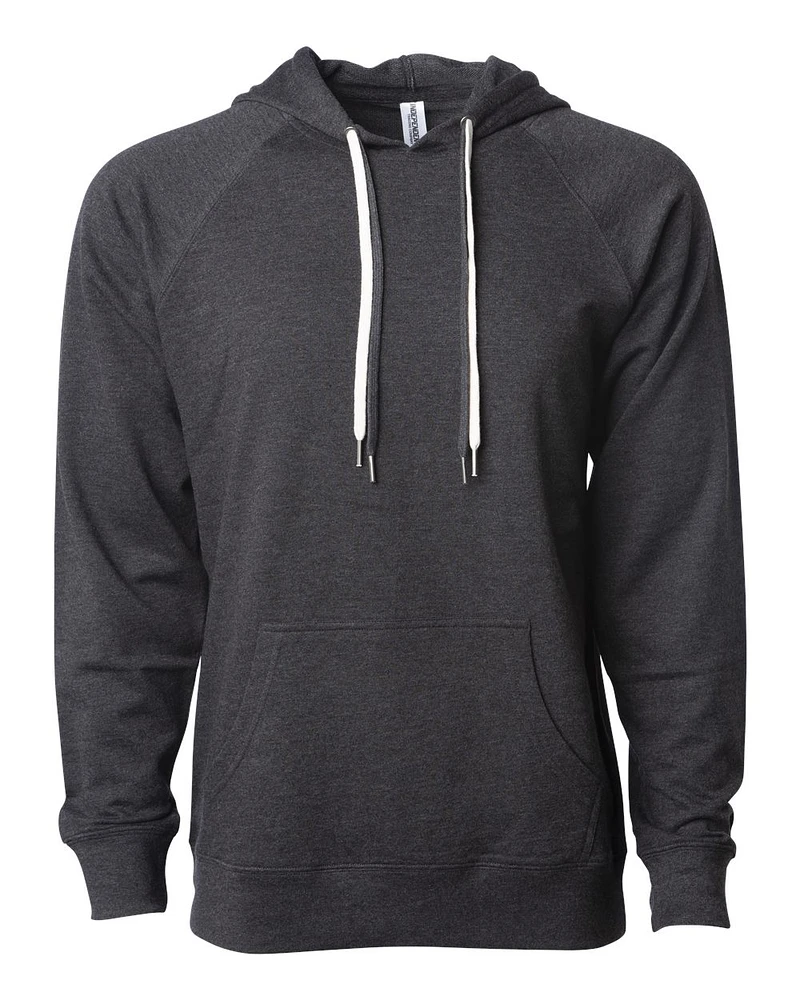 Independent Trading Co. Icon Lightweight Loopback Terry Hooded Sweatshirt | T-Shirt Time