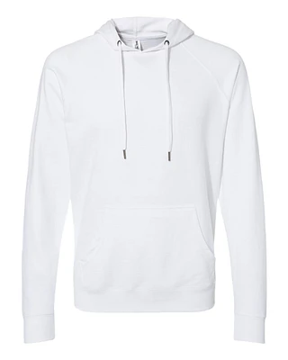 Independent Trading Co. Icon Lightweight Loopback Terry Hooded Sweatshirt | T-Shirt Time