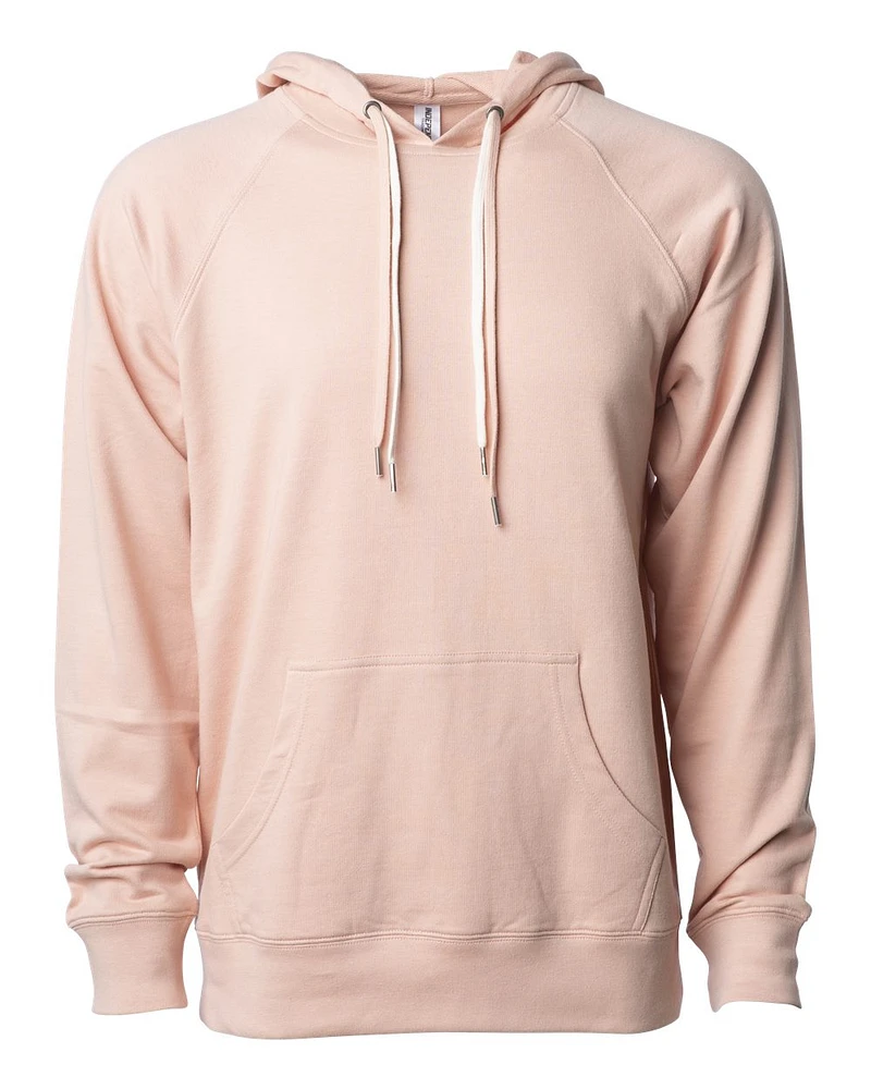 Independent Trading Co. Icon Lightweight Loopback Terry Hooded Sweatshirt | T-Shirt Time