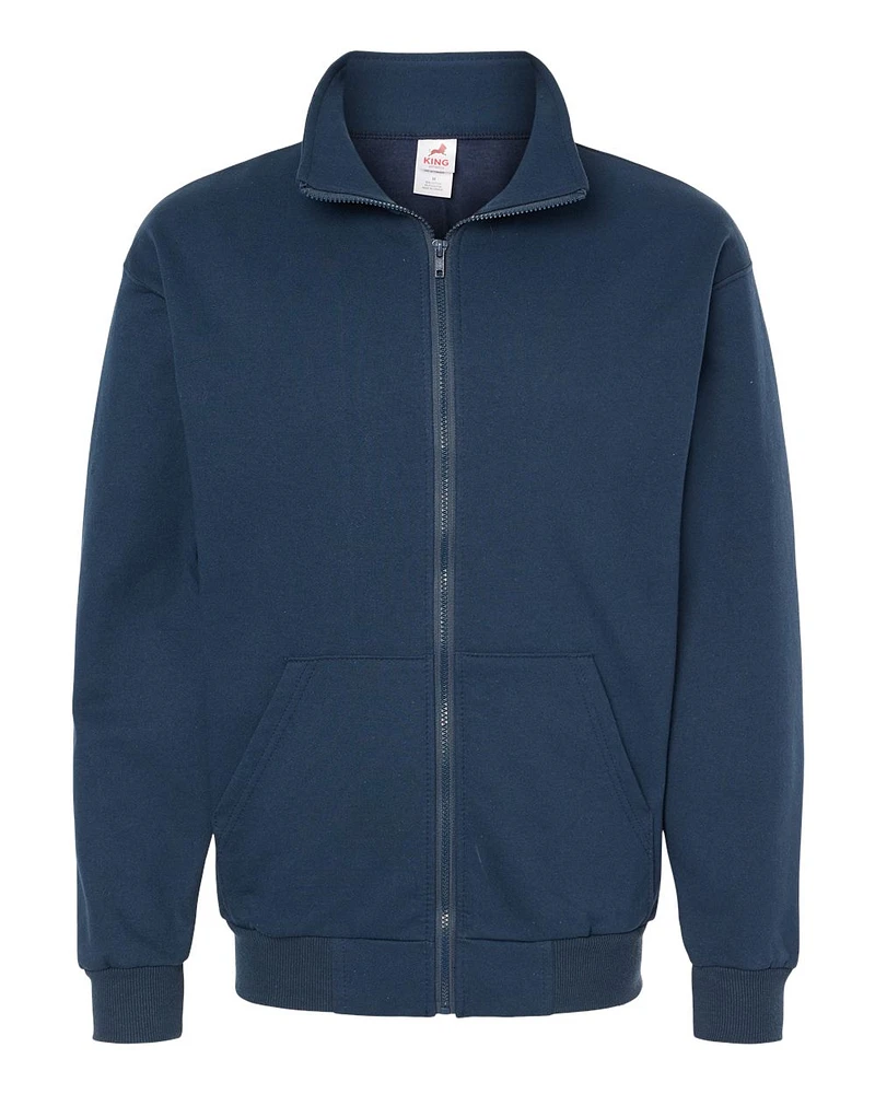 King Fashion Full-Zip Sweatshirt | T-Shirt Time
