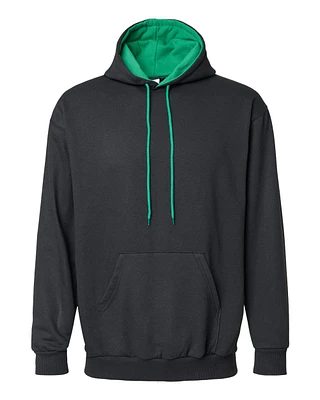 King Fashion Two-Tone Hooded Sweatshirt | T-Shirt Time