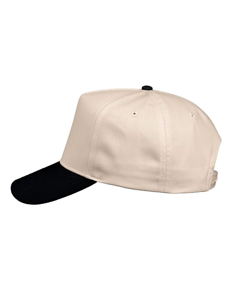 Valucap Five-Panel Twill Cap | T-Shirt Time