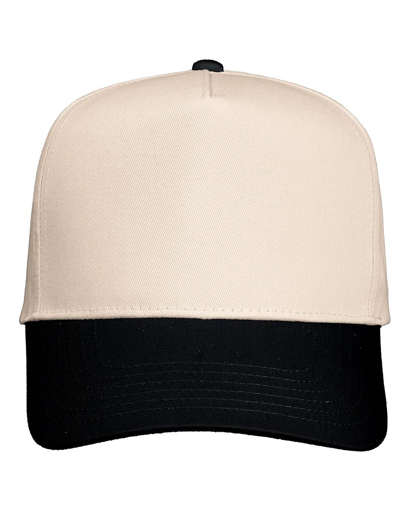 Valucap Five-Panel Twill Cap | T-Shirt Time