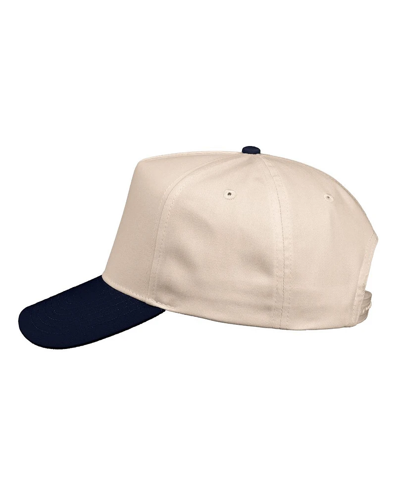 Valucap Five-Panel Twill Cap | T-Shirt Time
