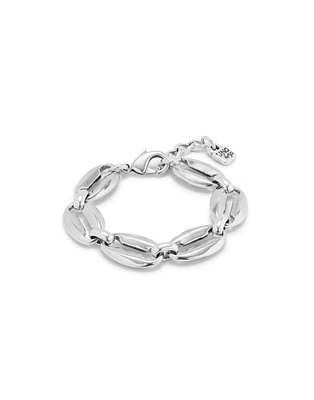 Small oval link chain bracelet