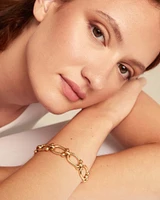 oval link chain bracelet