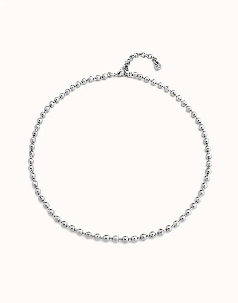 Beaded chain necklace