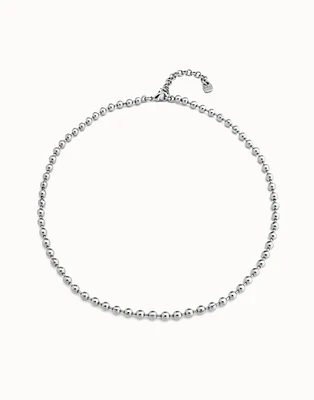 Beaded chain necklace