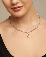 Beaded chain necklace