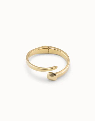 Nail shaped bangle bracelet