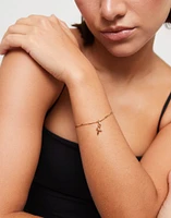 Charm chain bracelet