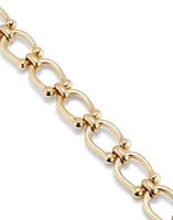 oval link chain bracelet