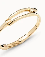 Bangle bracelet with buckle