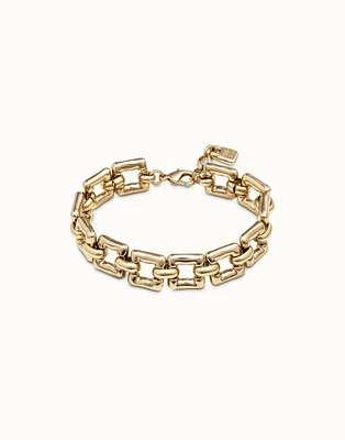 Square link chain bracelet