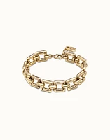 Square link chain bracelet