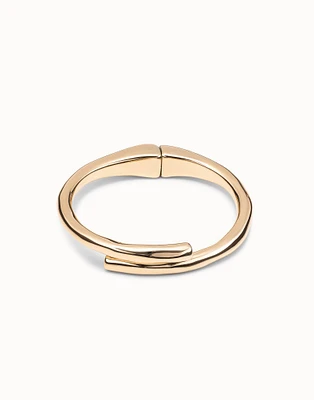 Tubular shaped bangle bracelet