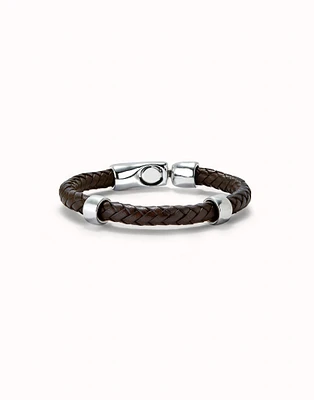 Braided bracelet with clasp
