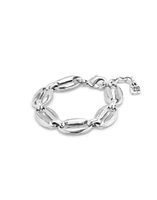 Small oval link chain bracelet