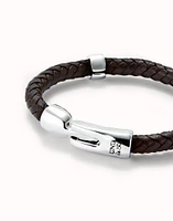 Braided bracelet with clasp