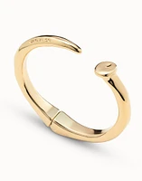Nail shaped bangle bracelet