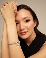 Beaded stretch bracelet