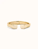 Bangle bracelet with square shape