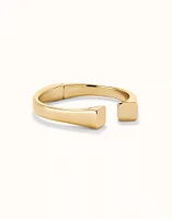 Bangle bracelet with square shape