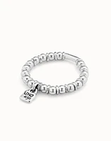 Beaded stretch bracelet