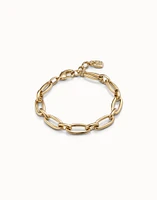 Oval link chain bracelet